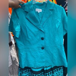 Studio 17 Women's Vibrant Blue Blazer